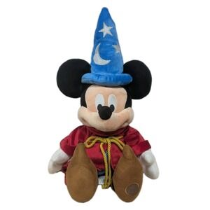 Sorcerer Mickey Fantasia Disney Store Exclusive 26 Inch Plush
